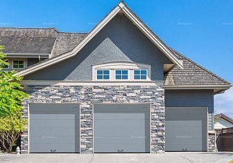 Секционные гаражные ворота Doorhan RSD01 BIW (3400х2100)